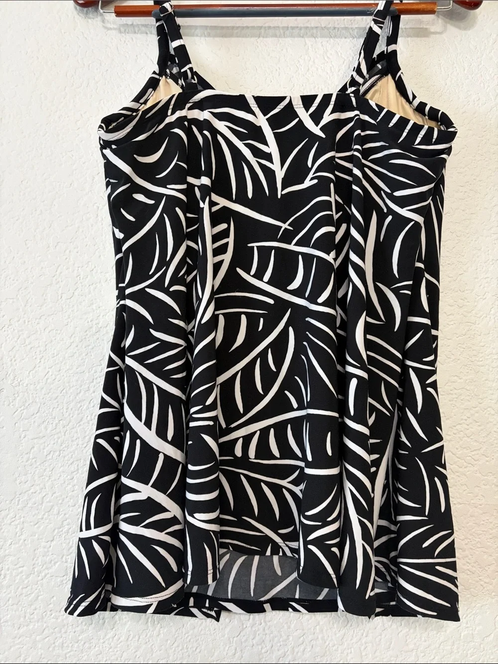 Miraclesuit Leaf Knot Tankini Swim Top